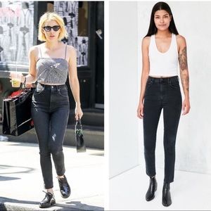 mcm metallic scooter red tote